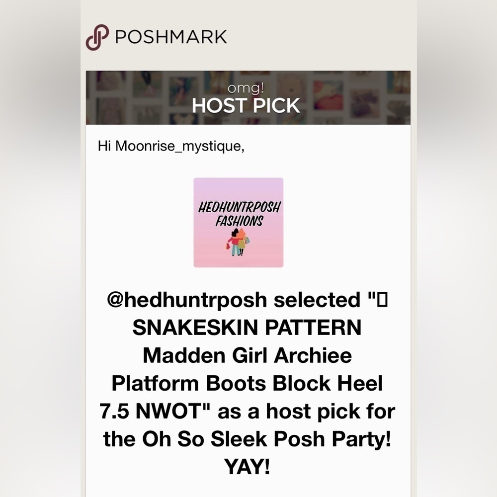 Hp Snakeskin Pattern Archiee Platform Boots Chunk… - image 3